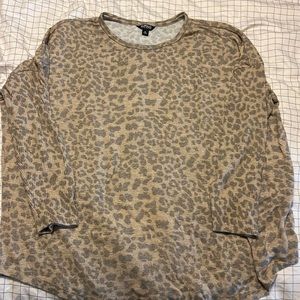 Cheetah print top